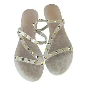 Madden girl Flats translucent pink size 7